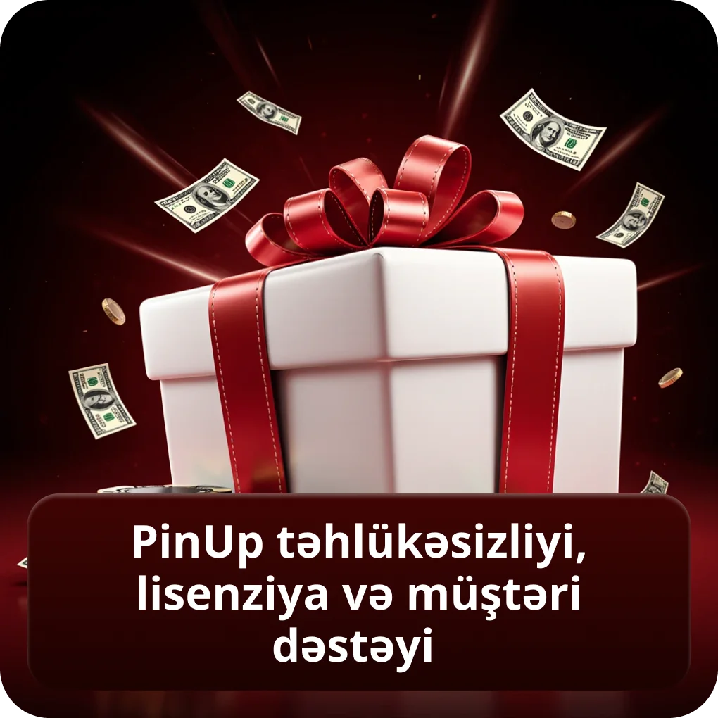 PinUp təhlükəsizliyi, lisenziya və müştəri dəstəyi